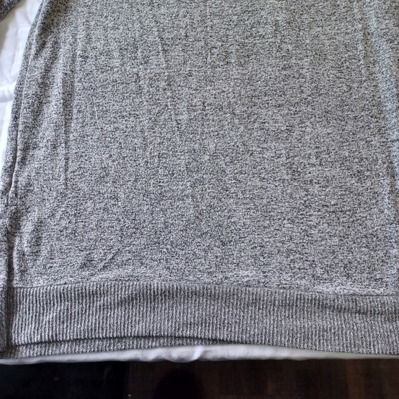 Lucky Brand Lg Women's V-Neck Lightweight Sweater Gray - Picture 5 of 12